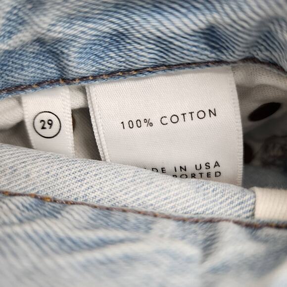 GRLFRND Button Fly Distressed Skinny Karolina Jeans in Out of Love Size 29 - Picture 4 of 6